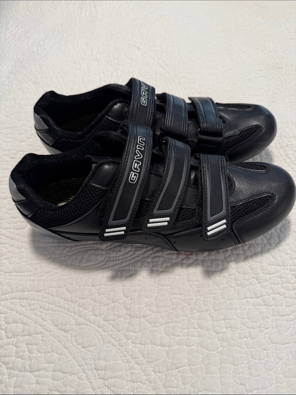 Gavin Men’s Black Cycling/Training Shoes Sz.42 (USA.8)